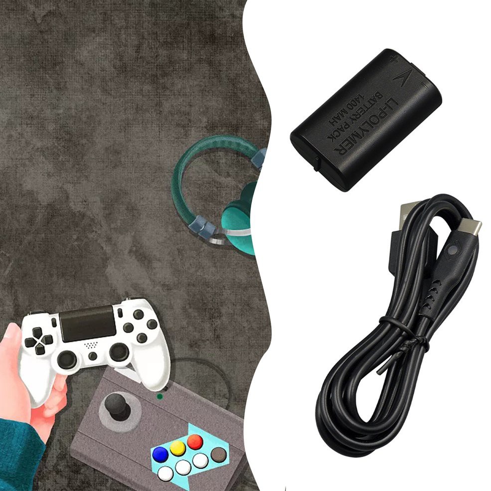 【HOT】Controller Battery Gamepad 1400mAh Battery Pack For Xbox Series Game Handle