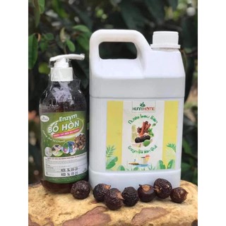 Combo Enzyme Bồ Hòn & Lau sàn Bồ Hòn hương quế Huna'shome