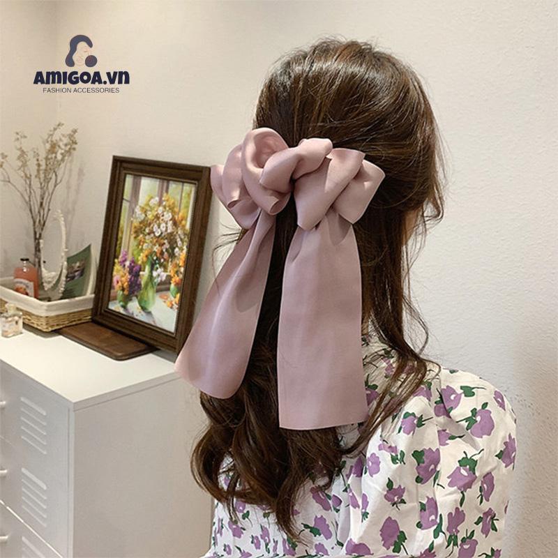 ✨✨Kẹp Tóc Thắt Nơ Sợi Vải Cho Nữ