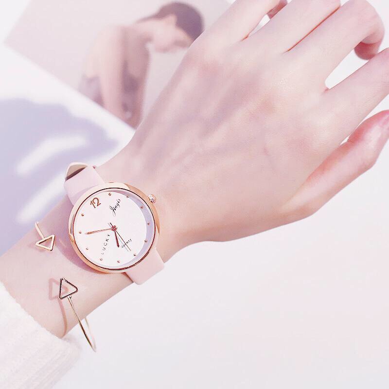 Đồng hồ thời trang nữ Lucky dây da mẫu mới cực đẹp | BigBuy360 - bigbuy360.vn