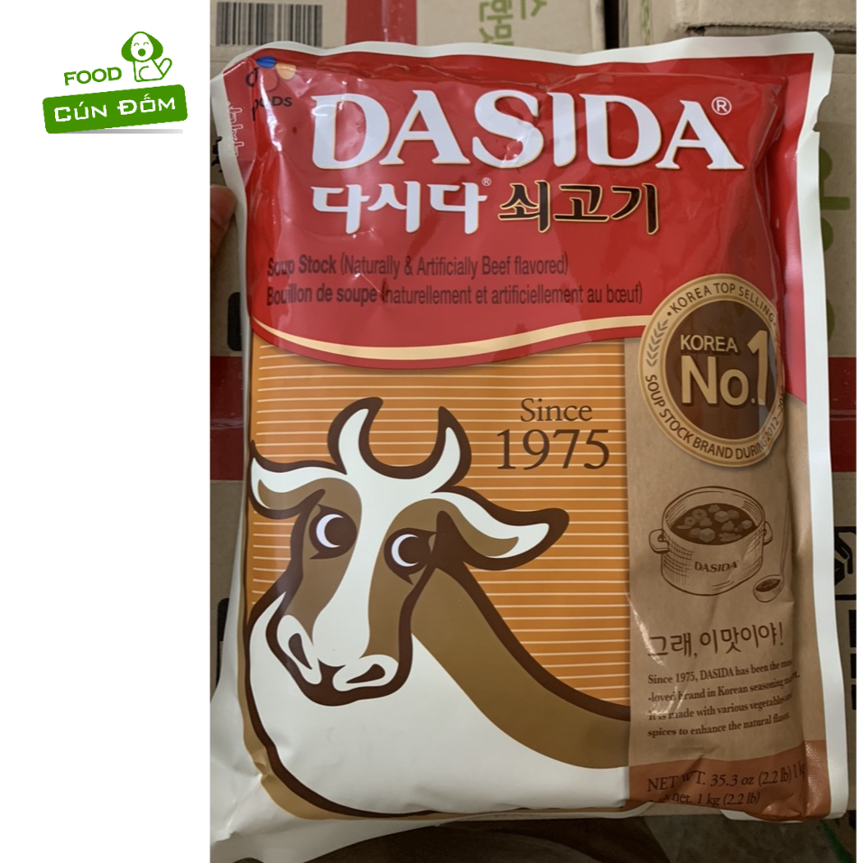 Bột nêm bò Hàn Quốc Dasida CJ thượng hạng