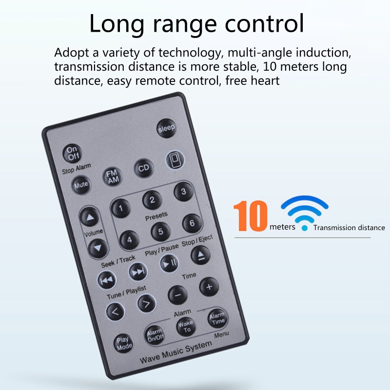 Điều Khiển Từ Xa Thay Thế Cho Hệ Thống Âm Nhạc Wave Music System AWRCC1 AWRCC2 AWRCC3