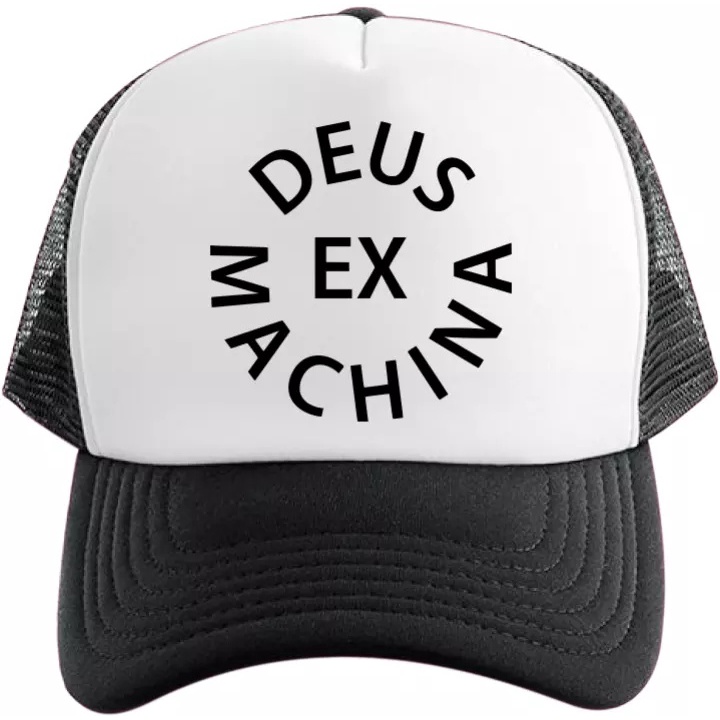 Nắp Trucker Deus Ex Machina Circle Mũ lưới có thể điều chỉnh