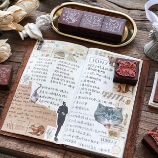 CON DẤU GỖ -12 CUNG HOÀNG ĐẠO
