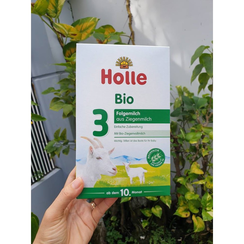 Sữa dê hữu cơ công thức Holle 400g