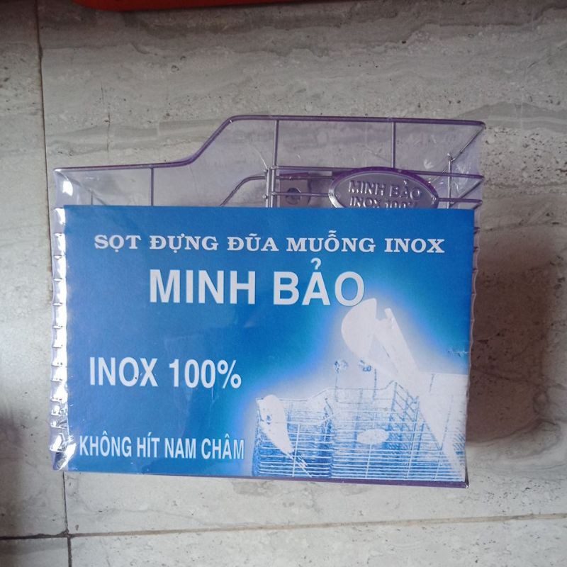 Ống Đôi Đựng Muỗng Đũa Inox Minh Bảo | BigBuy360 - bigbuy360.vn