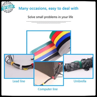 [Cáp sạc] Plastic Nylon Cable Manager Winder Cable Clip Ties Belting Strap