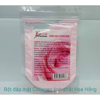 Mặt nạ thạch collagen tinh chất cánh hoa hồng tươi
