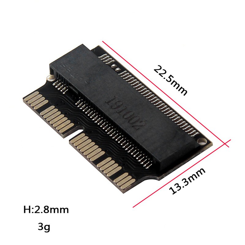 Thẻ chuyển đổi NGFF M.2 NVME SSD để nâng cấp MacBook Air (Năm 2013-2016) và Mac PRO (Cuối năm 2013-2015) | BigBuy360 - bigbuy360.vn