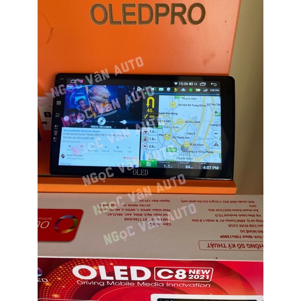 Màn hình android OLED C8 New - OLEDPRO X4 - Ram 4GB - Rom 32gb - 8 Core