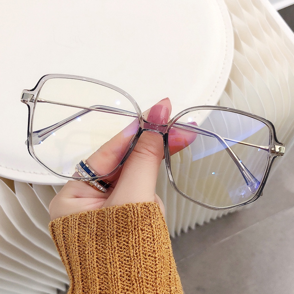 Kính cận nam nữ VIENDO gọng vuông to tròng đổi màu và chống ánh sáng xanh màu sắc thời trang kính cận có độ cắt theo yêu cầu