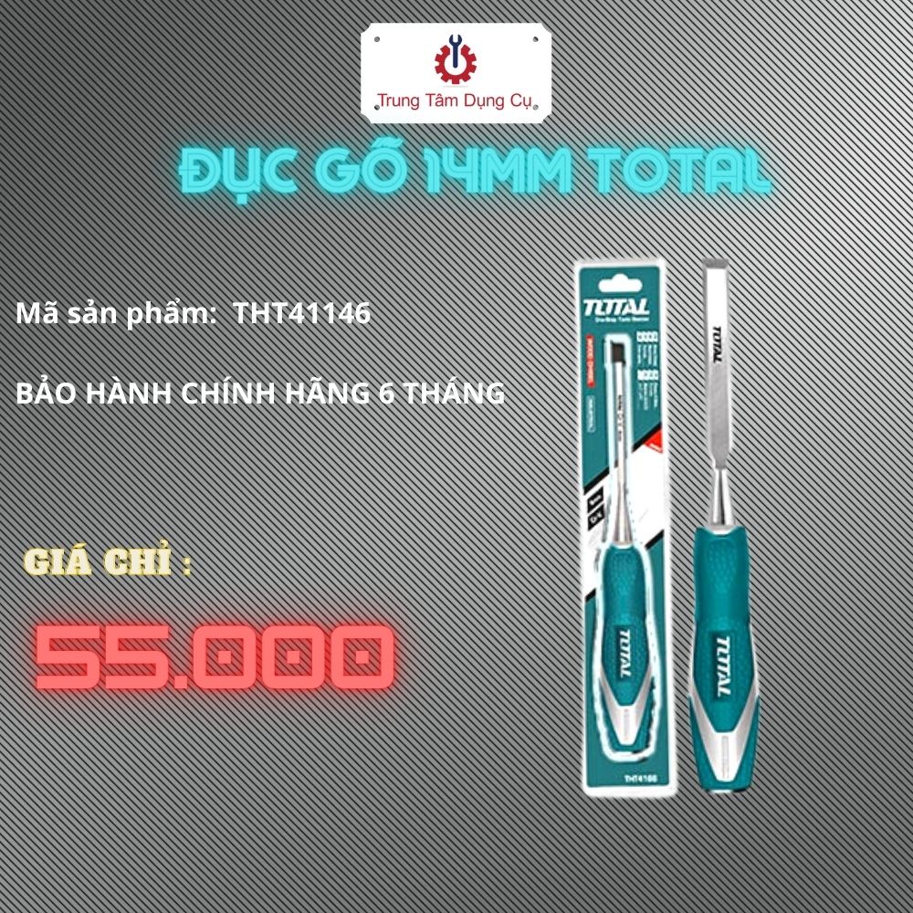 Đục gỗ 14mm THT41146 - Chính hãng