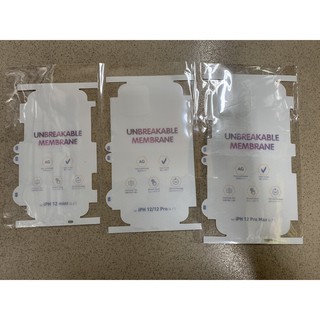 Dán PPF nhám AG chống vân tay mặt sau cho iphone 12 mini/ 12 pro/ 12 pro max