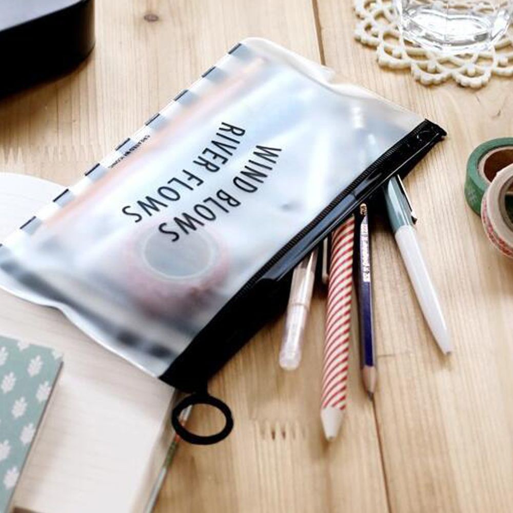 Túi Đựng Đồ Dùng Cá Nhân Bằng Nhựa Pvc Trong Suốt