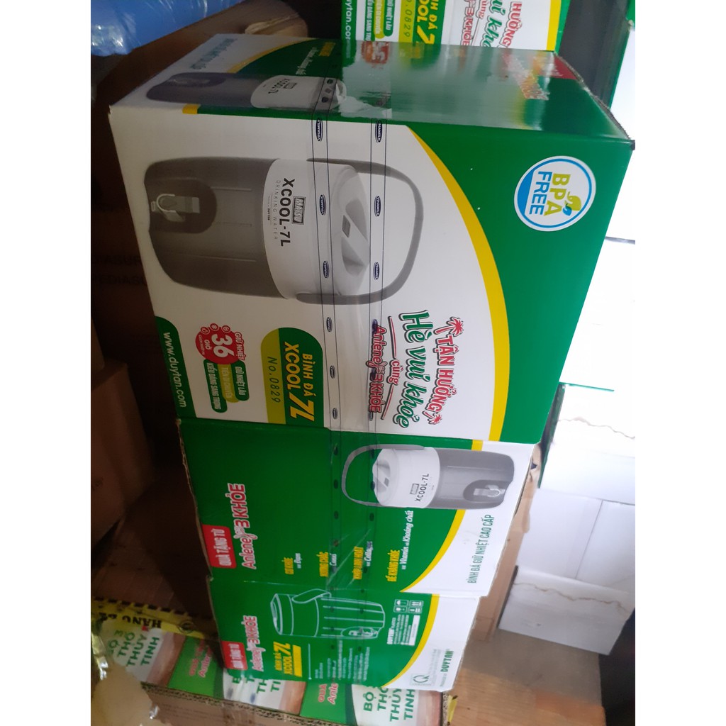 Bình đá giữ nhiệt XCOOL Duy Tân 7 lít quà tặng từ Anlene