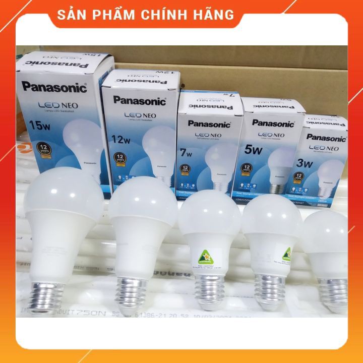 Bóng đèn LED NEO BULB 3W, 5W, 7W, 9W, 12W, 15W  – Panasonic