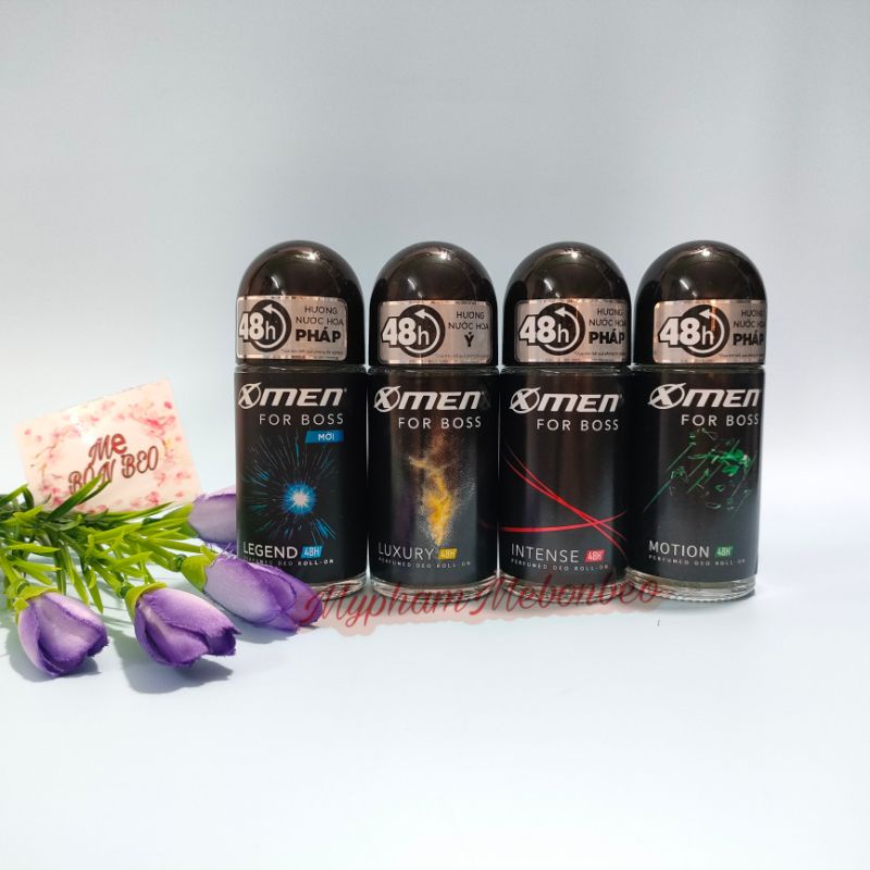 Lăn Khử Mùi Xmen For Boss Intense/Luxury/Motion/Legend 50ml