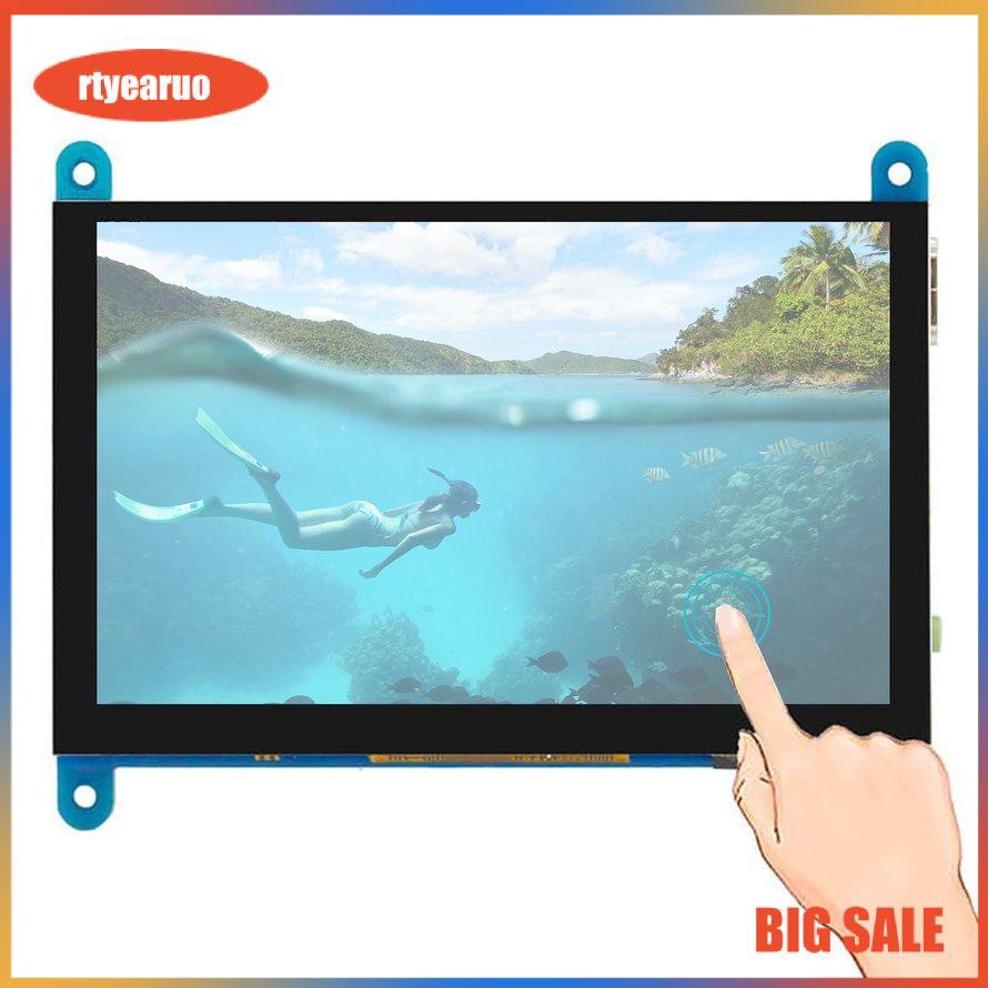 Màn Hình Lcd 12.7 cm 800x480 Cho Raspberry Pi 4 Model B 3b + / 3b / 2b / B + | BigBuy360 - bigbuy360.vn