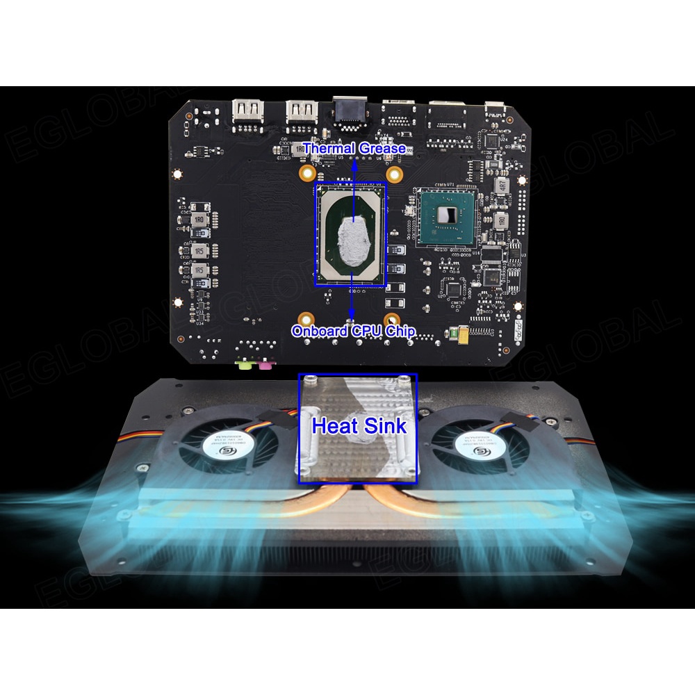 Máy tính EGLOBAL VX2 Mini  Comet Lake Intel Corei5-10300H, đáp ứng được các nhu cầu cao như gaming, thiết kế đồ họa, etc | BigBuy360 - bigbuy360.vn