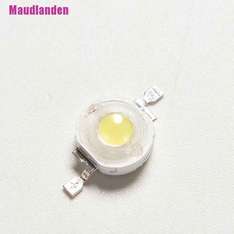 Bộ 10 Đèn Led Smd 1w Màu Trắng Nguyên Chất