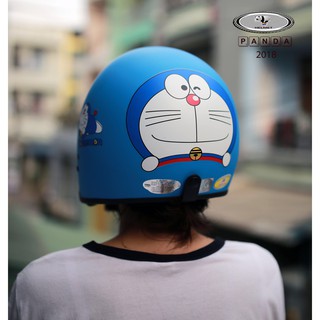 Mũ phượt 3/4 Doreamon chính hãng NTMax