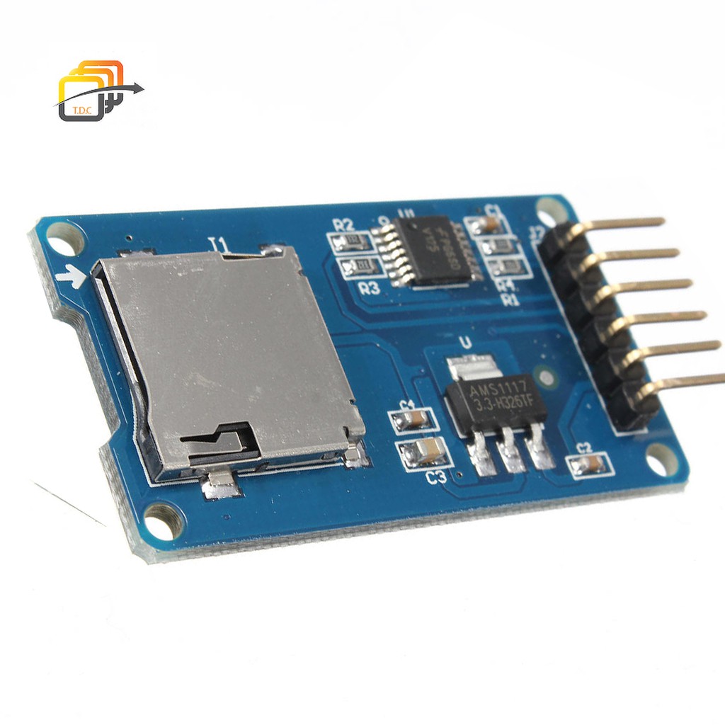 Mô-đun  thẻ nhớ micro SD-Tự học Arduino