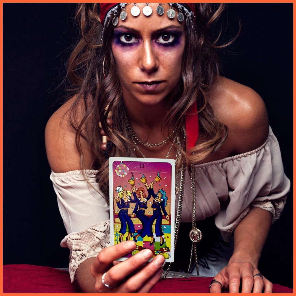 Hộp 78 Lá Bài Tarot Phiêu Lưu Oracle Phiên Bản Tiếng Anh