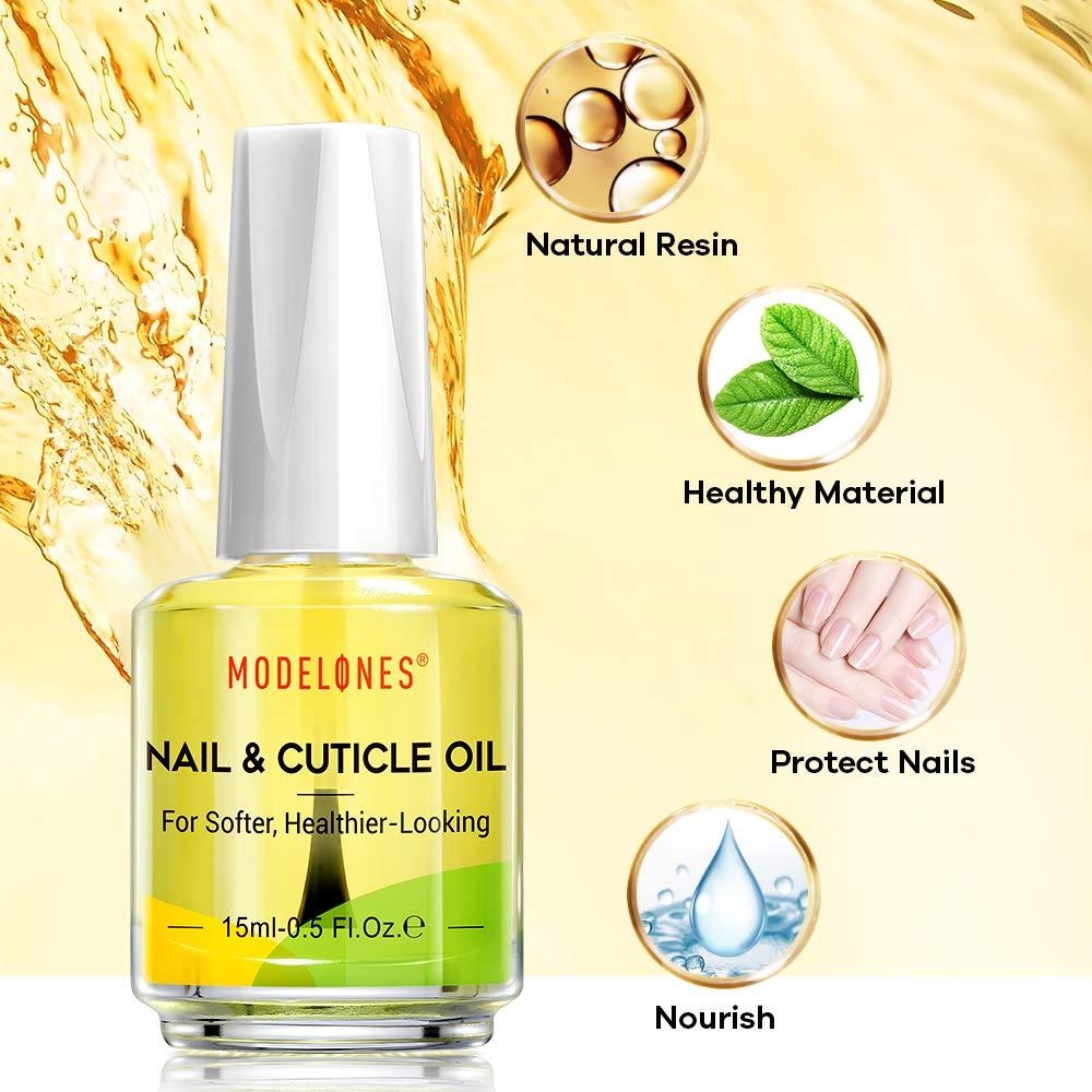 Dầu dưỡng móng MODELONES chăm sóc móng tay tiện dụng 15ml