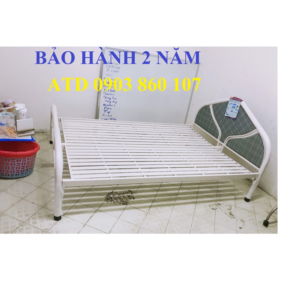 Giường ngủ bằng sắt giá rẻ - giường sắt rẻ cho khu cách ly ở- giường sắt số lượng lớn