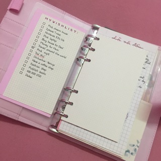 Giấy bổ sung refill Planner ruột Dot loại dày