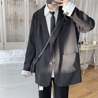 Áo khoác blazer unisex trơn [hàng order]