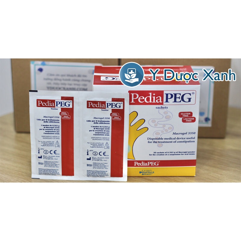 Mua  PEDIAPEG, 30 gói, Bột giảm táo bón cho bé, người lớn - Y Dược Xanh