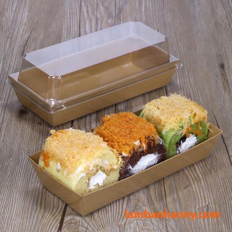 Combo 10 hộp đựng bánh E1985