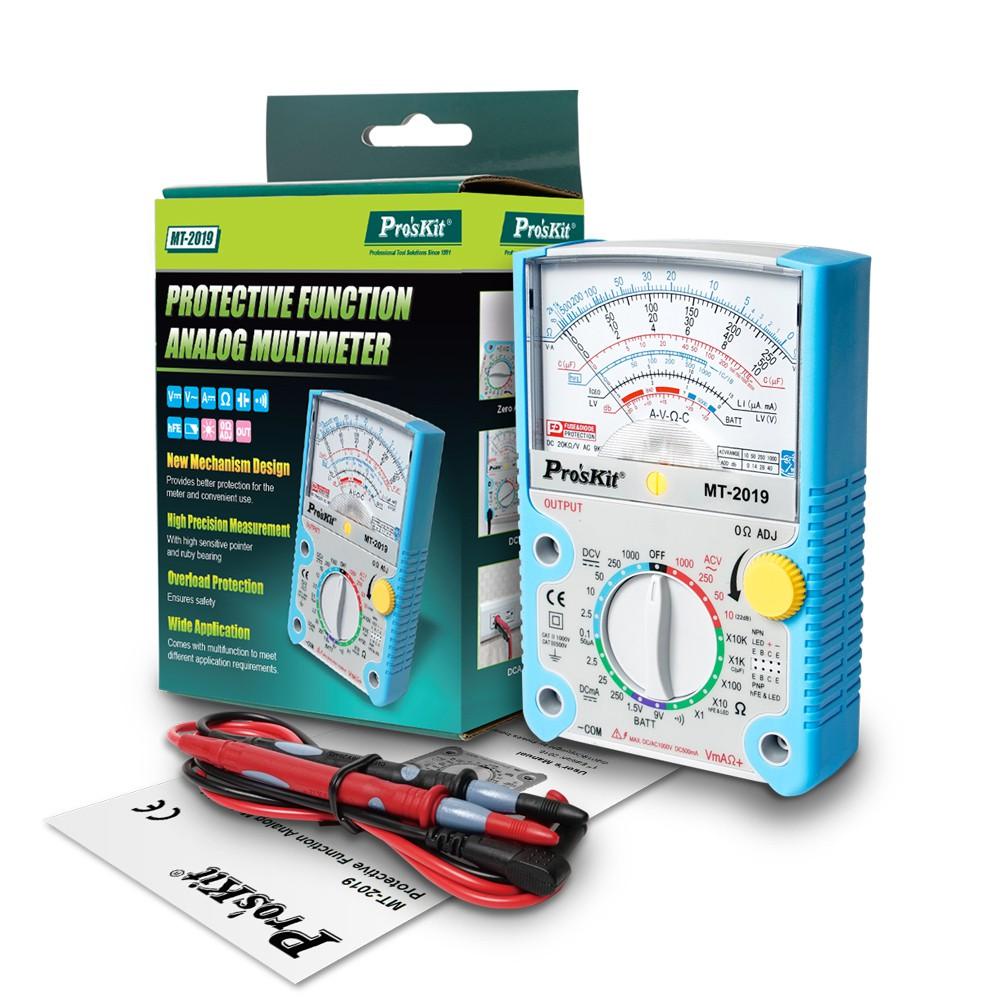 Đồng hồ đo kim Pro'skit MT-2019 / Đồng hồ vạn năng Proskit