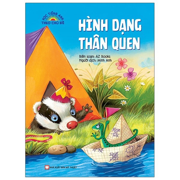 Sách - Học Tiếng Anh Theo Chủ Đề: Hình Dạng Thân Quen