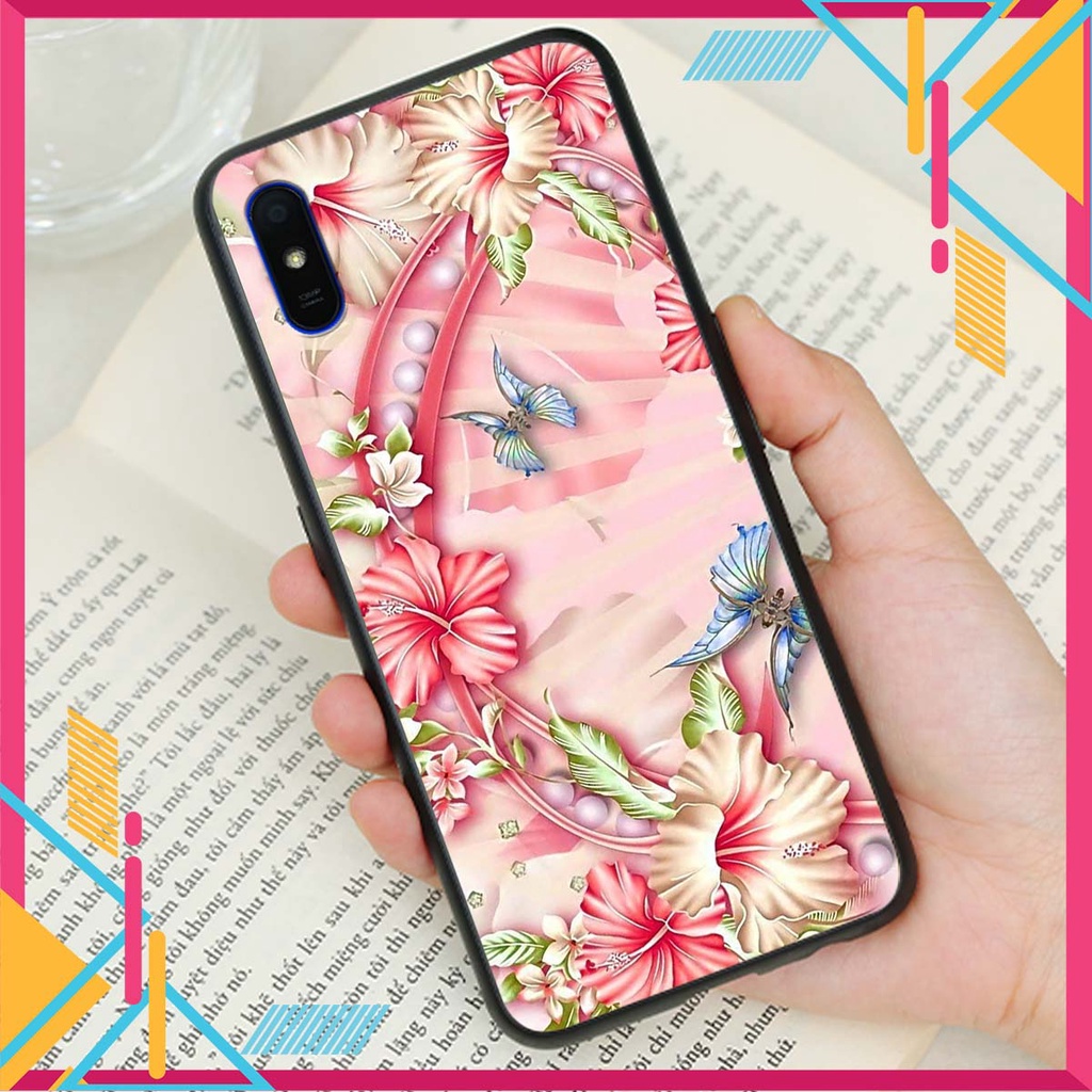 Ốp lưng Xiaomi REDMI 9A in hình hoa xinh xắn, hiện đại , thời trang ,phong cách