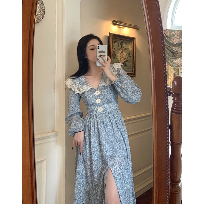 Đầm Hoa Kiểu Pháp Thời Trang Mùa Xuân Xinh Xắn Cho Nữ | BigBuy360 - bigbuy360.vn