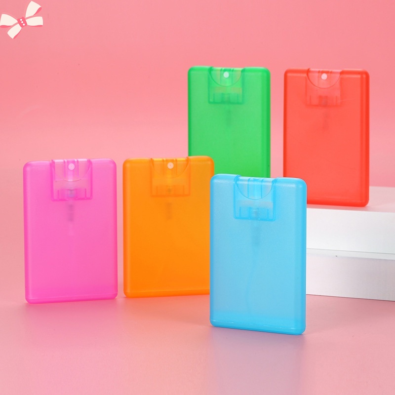 1 Bình Đựng Nước Hoa Dạng Thẻ Mini 20ml Đa Năng Chất Lượng Cao