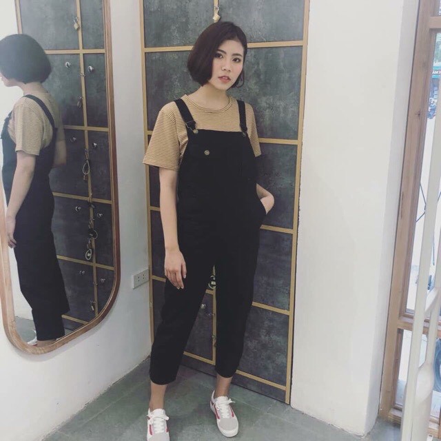 [RẺ VÔ ĐỊCH] Quần Yếm Kaki Baggy 2 Túi Ngực 2 Màu Hot cho bạn thêm trẻ trung, năng động và tự tin | BigBuy360 - bigbuy360.vn