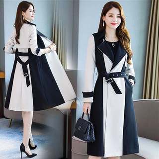 Áo Khoác Gió Dáng Dài Phong Cách Hàn Quốc Thời Trang Cho Nữ Size M-3xl