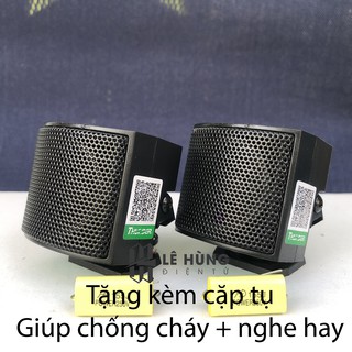 Tặng 1 cặp tụ - loa treble thạch anh nhiễn - chép thunder m40 chính hãng