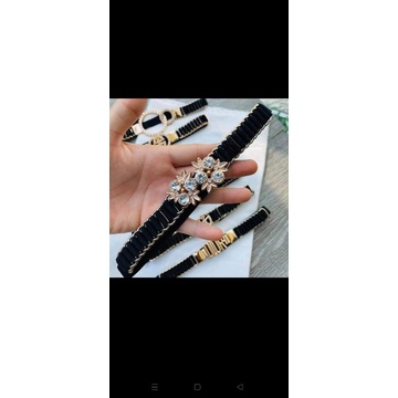 Thắt lưng đai váy cho váy đầm họa tiết. hinh 4 het