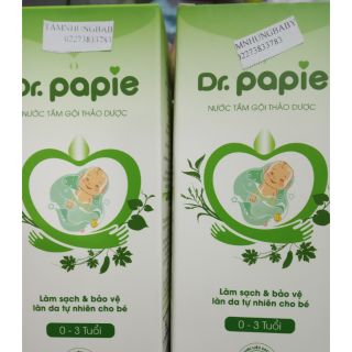Nước tắm thảo dược Dr. Pepie