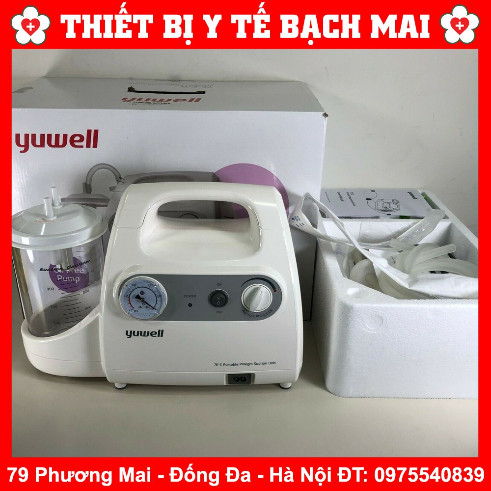 Máy Hút Dịch Mũi Họng 1 Bình Yuwell 7E-C