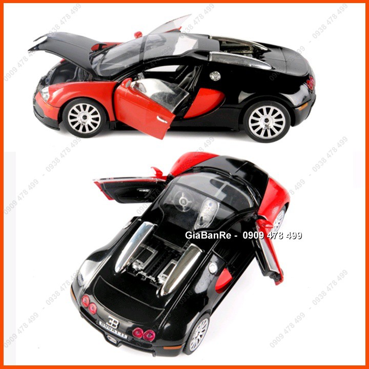 Xe Mô Hình Kim Loại Bugatti Veyron - Speedy - Tỉ Lệ 1:24 - 8058.1