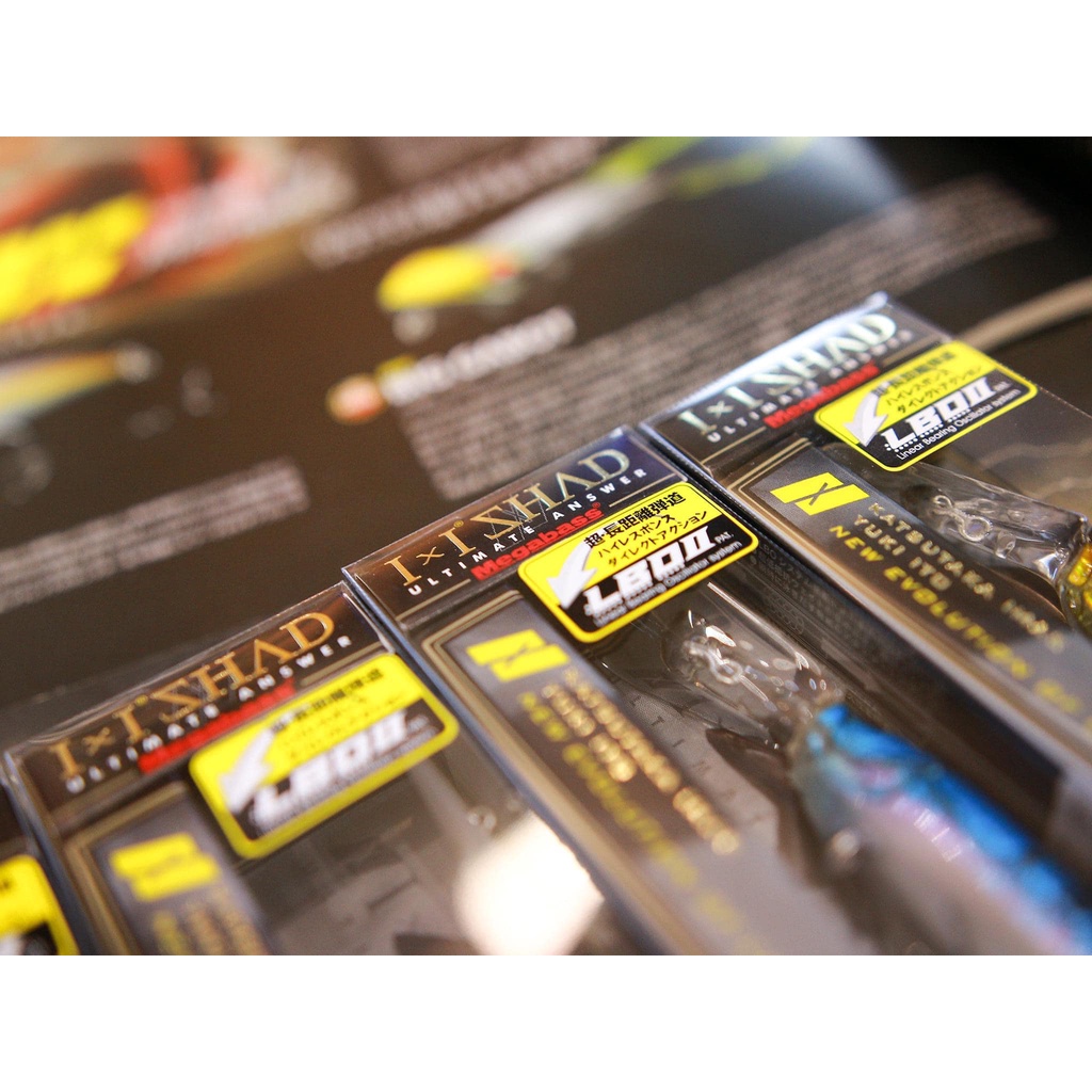 Mồi Giả Câu Cá MEGABASS IXI SHAD TYPE TX LBO,Mồi Giả Câu Lure MEGABASS JAPAN