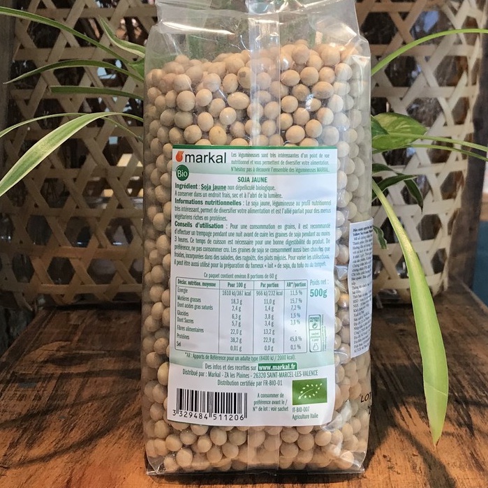 Đậu nành hữu cơ Markal 500g