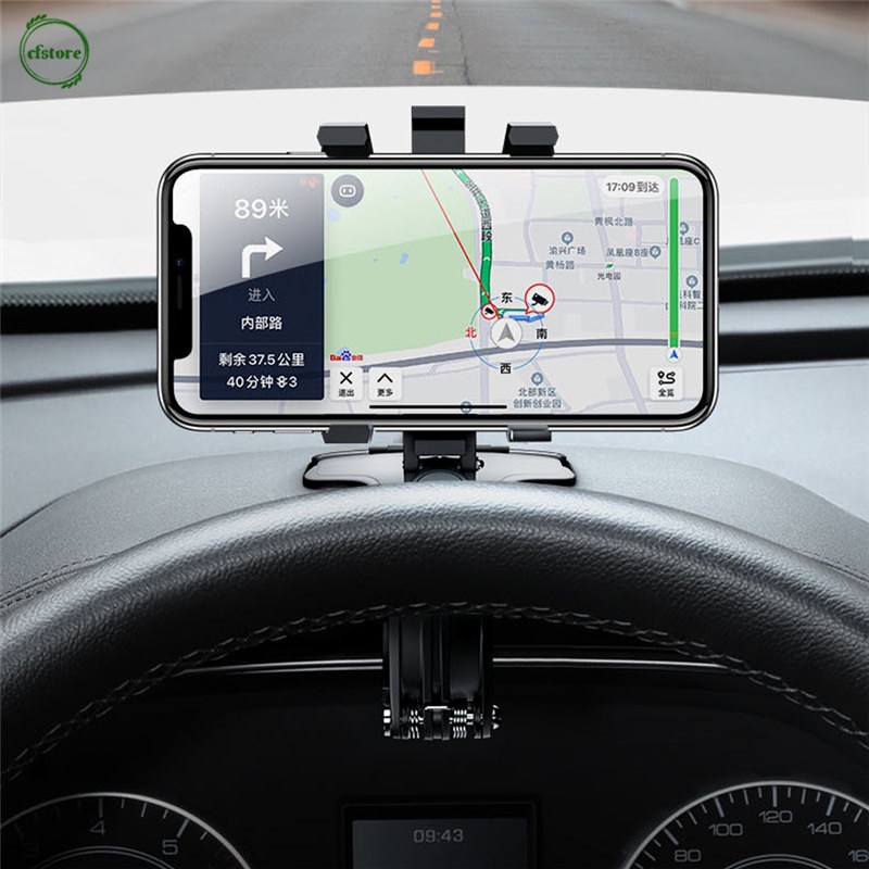 Giá đỡ điện thoại/ GPS xoay được 1200 độ đa năng tiện dụng cho xe hơi