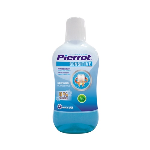 Nước Súc Miệng Pierrot 500ml Cho Răng Nhạy Cảm, Trẻ Em, Chống Hình Thành Mảng Bám, Bảo Vệ Toàn Diện Cho Răng