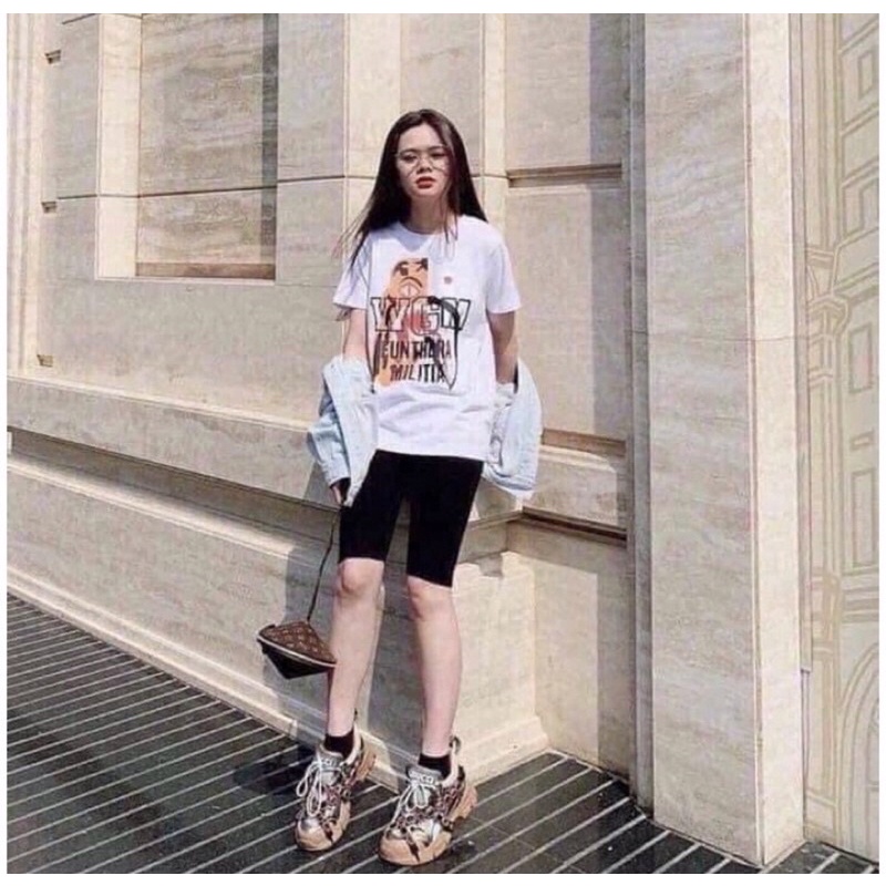 Quần Đùi Legging Nữ Nâng Mông Asos, Quần Lửng Coton Co Giãn 4 Chiều Cao Cấp T&T_Fashion